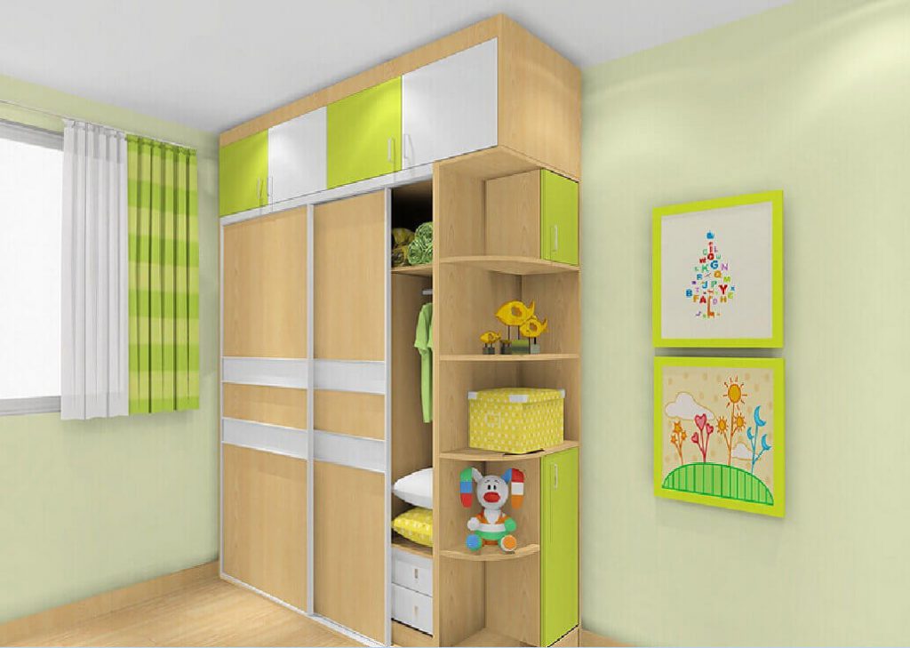 kids bedroom wardrobe designs