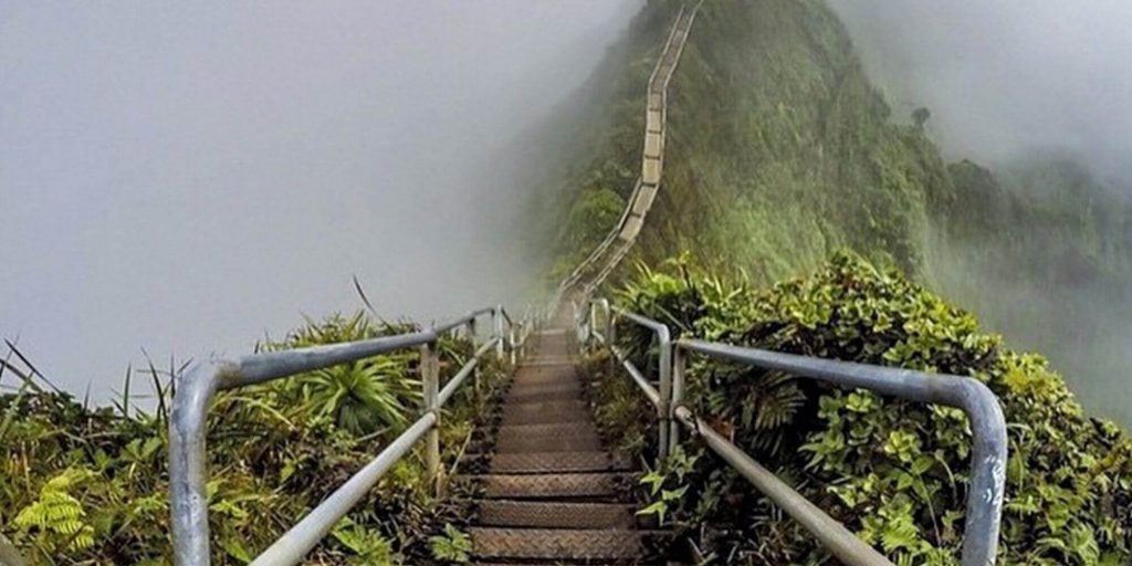 mysterious stairs