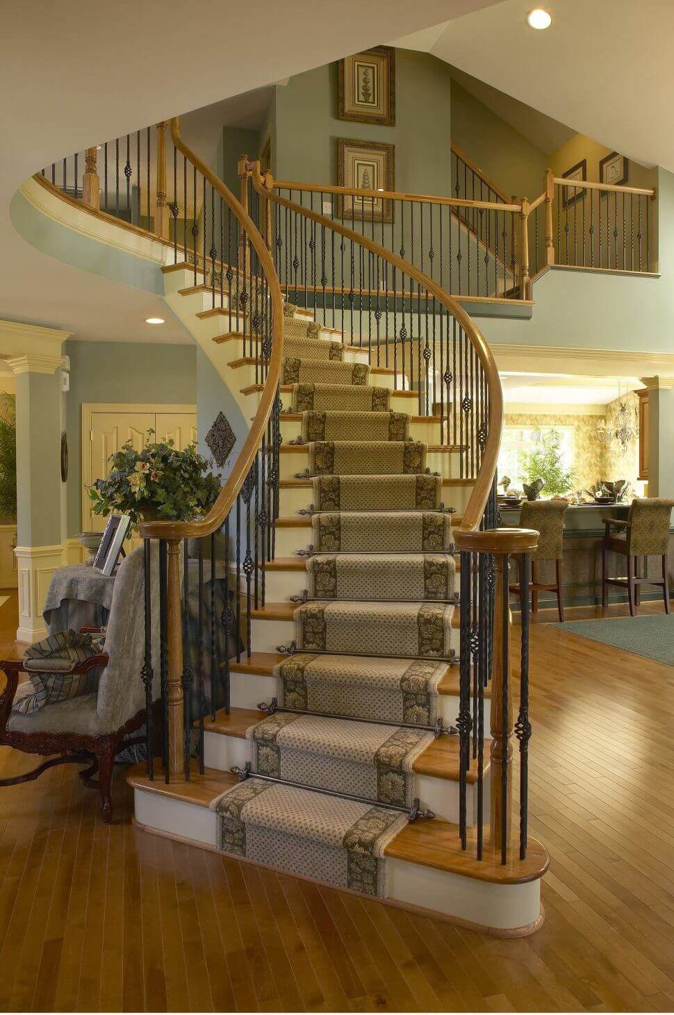 22 Beautiful Traditional Staircase Design Ideas To Must Check The