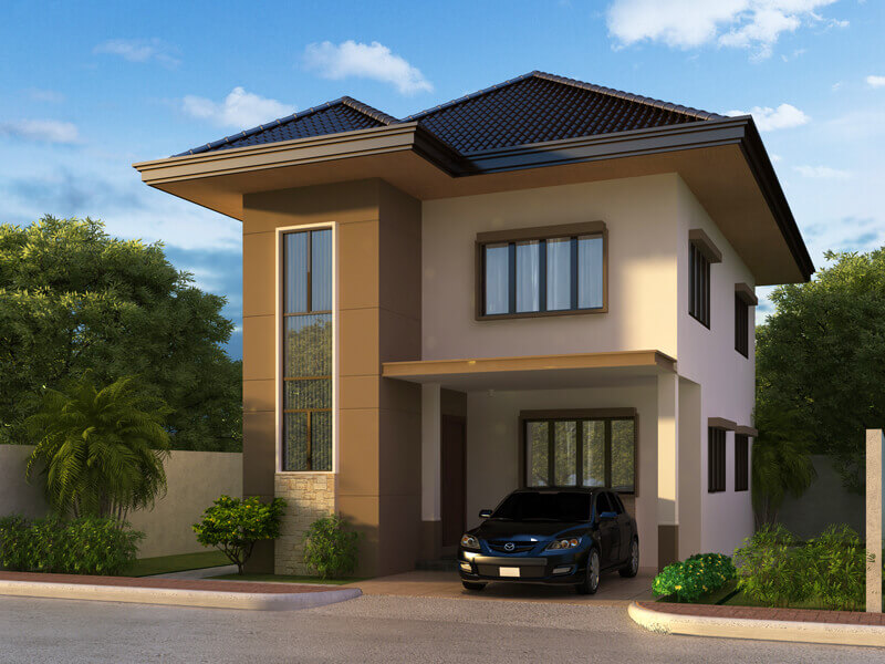 Popular 2 Story Small House Designs In The Philippines The Architecture Designs