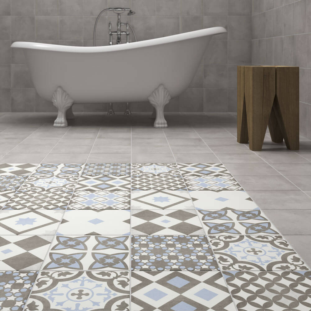 Creative Bathroom Floor Tiles Design Ideas You Have to ...