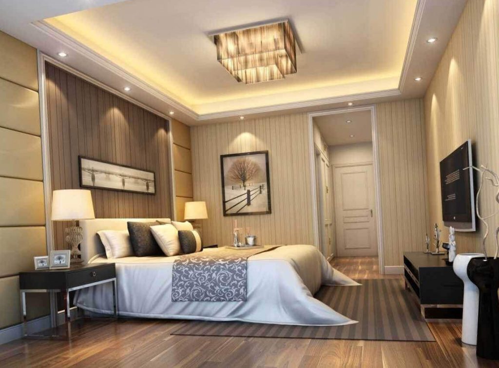 Inspirasi Terkini Ceiling Design For Bedroom Plafon Gypsum   18.ceiling Design For Bedroom E1534266707530 1024x755 