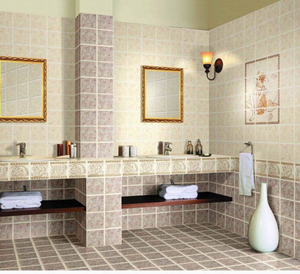 bathroom floor tiles design