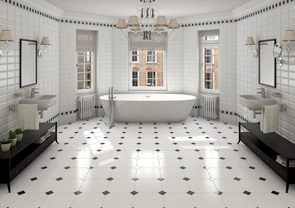 Creative Bathroom Floor Tiles Design, Toilet Floor Tiles Design