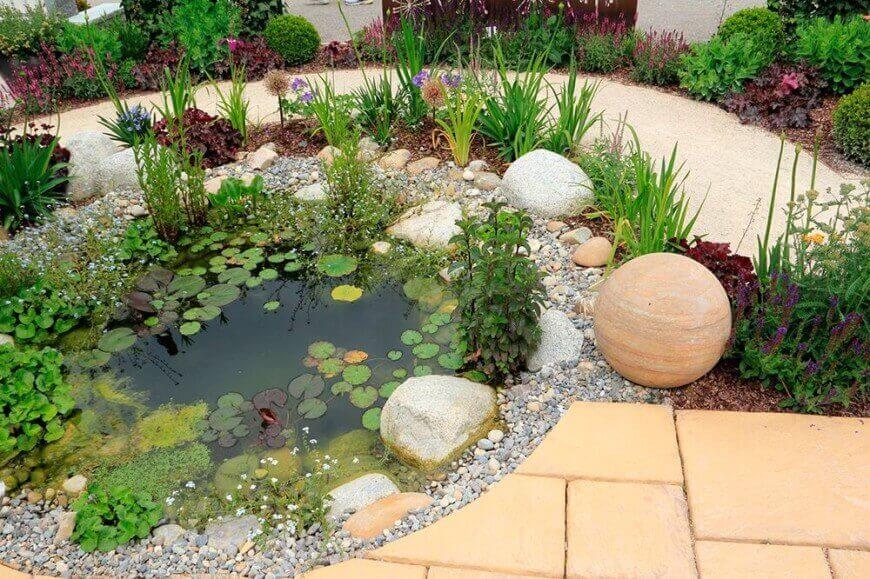 rock landscaping ideas backyard