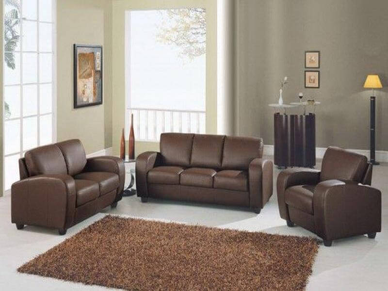 Stunning Livingroom Decoration With Dark Furniture Designs - Paint Colors For Living Room With Chocolate Brown Furniture