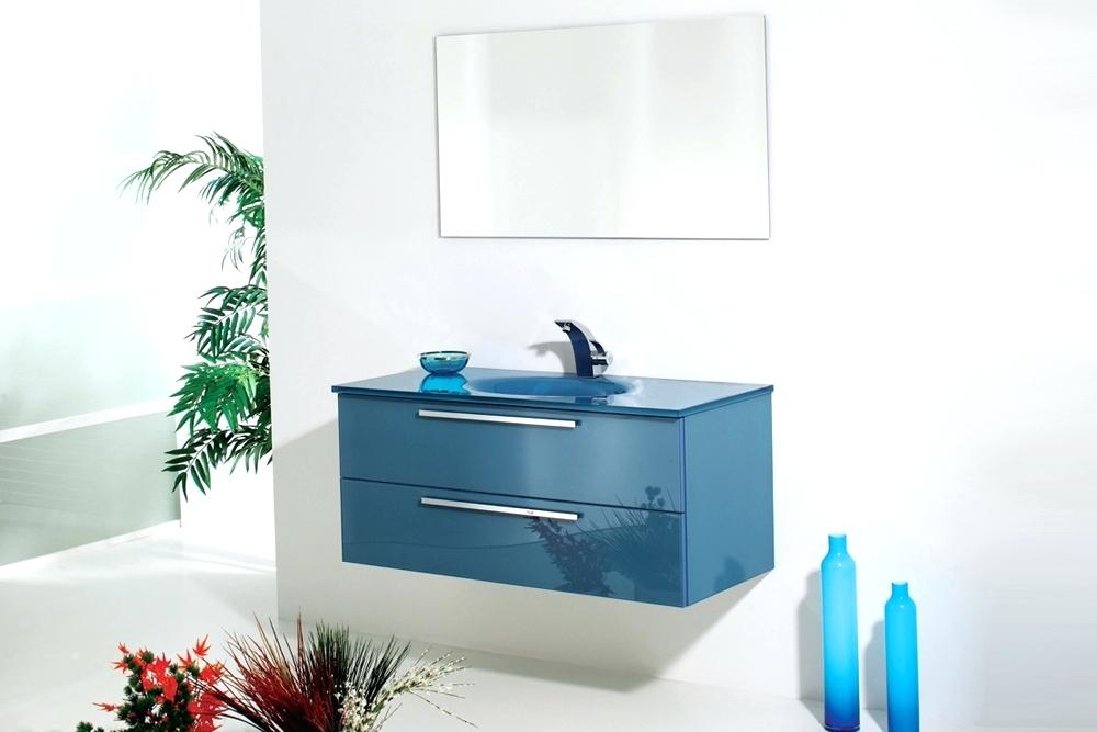 24 Navy Bathroom Vanity