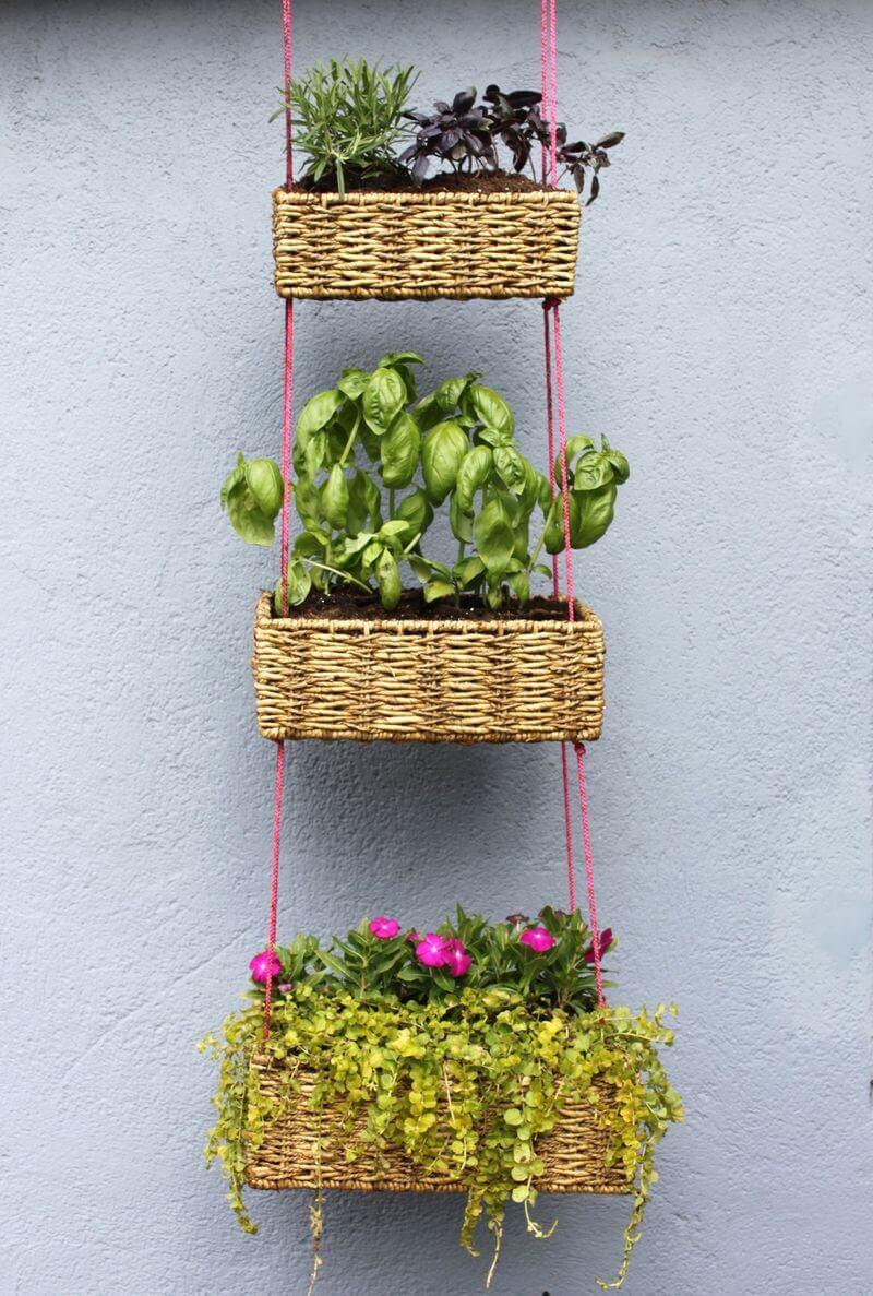 diy hanging planter