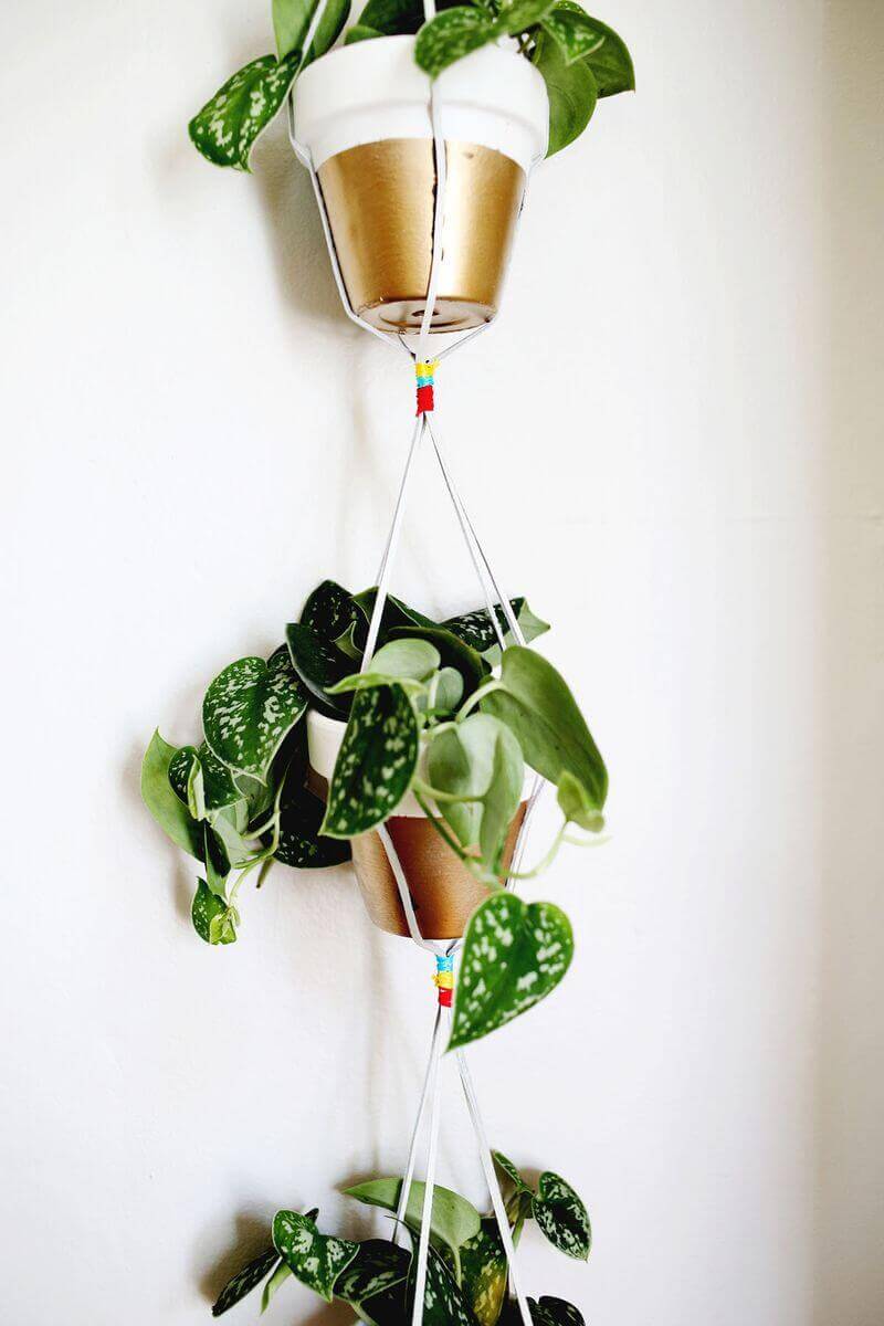 diy hanging planter