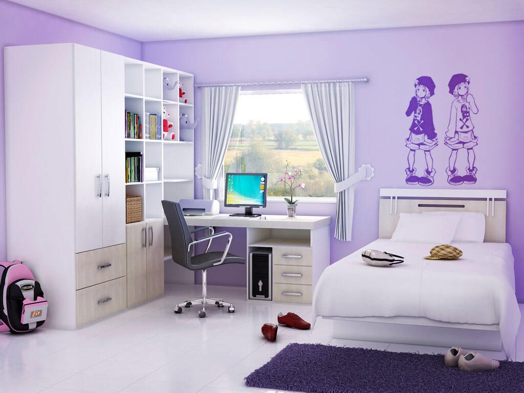 girly bedroom