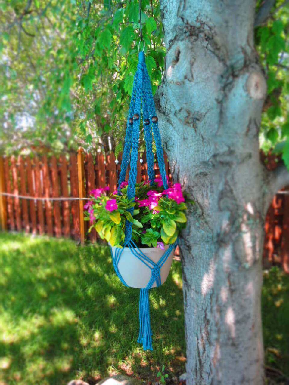 diy hanging planter