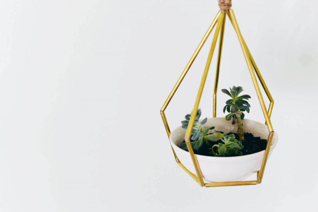 diy hanging planter