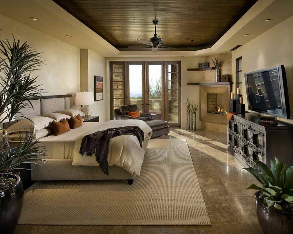 Modern Bedroom's TV Stand Design Ideas For Stylish Living
