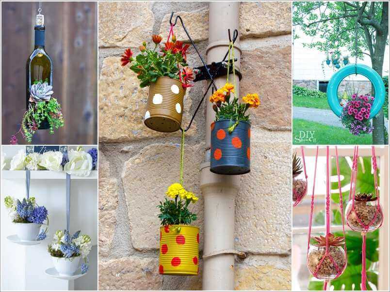 diy hanging planter