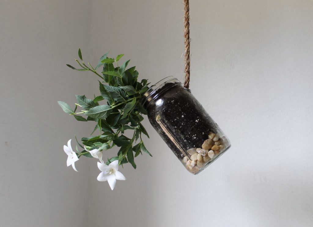 diy hanging planter