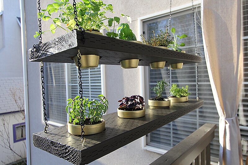 diy hanging planter