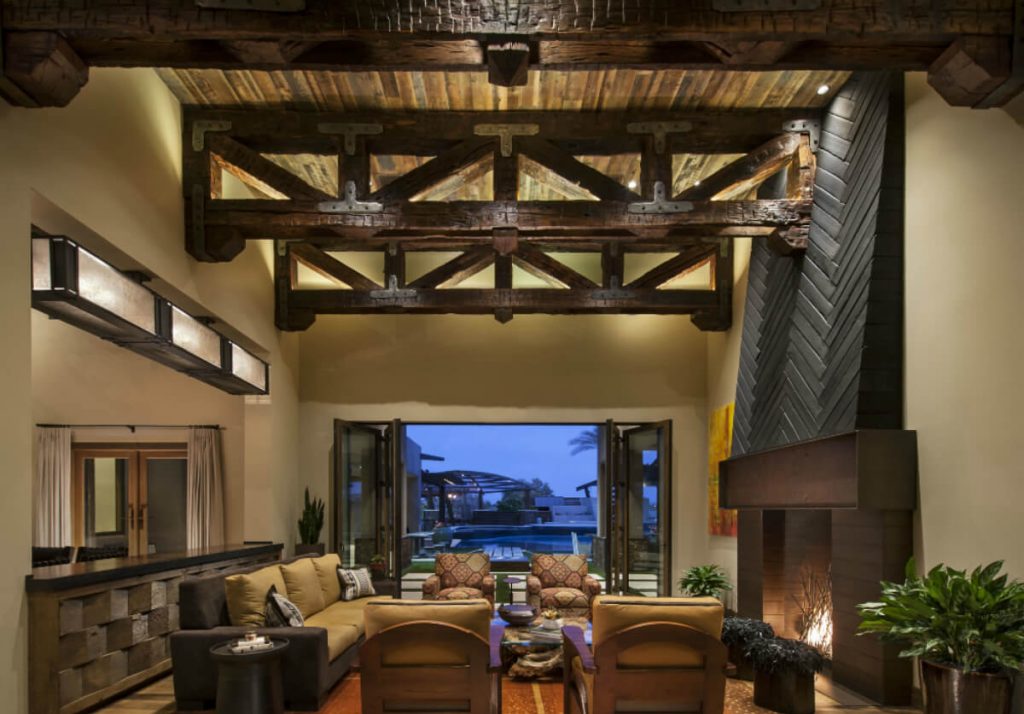 rustic homes interior