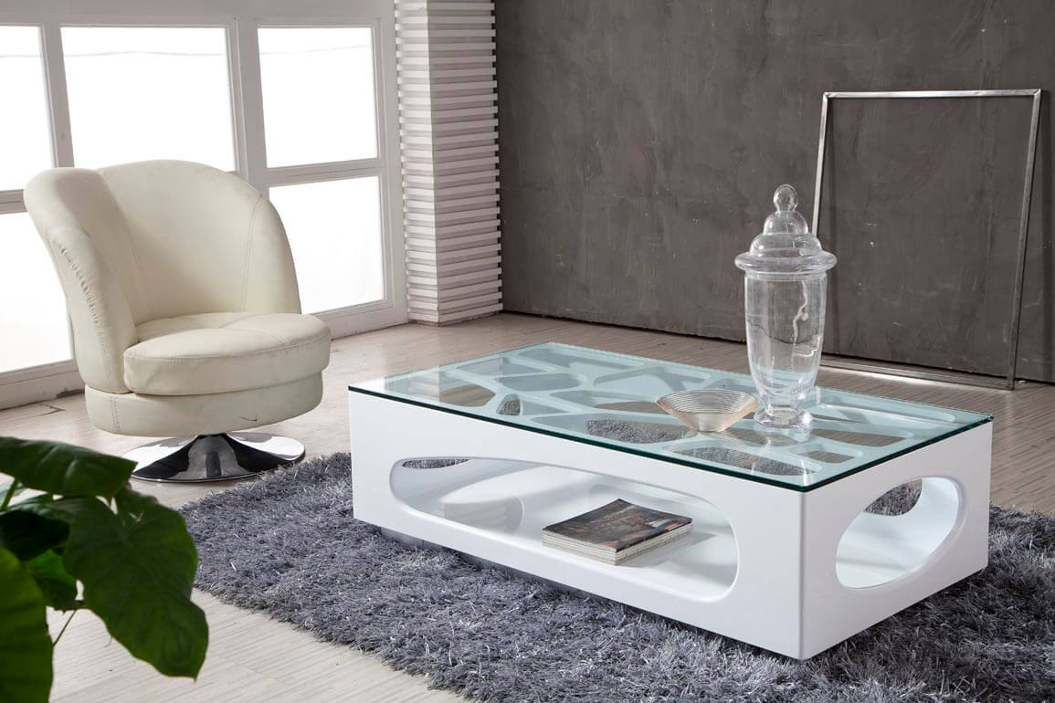 Stylist Wooden Centre Table Designs With Glass Top