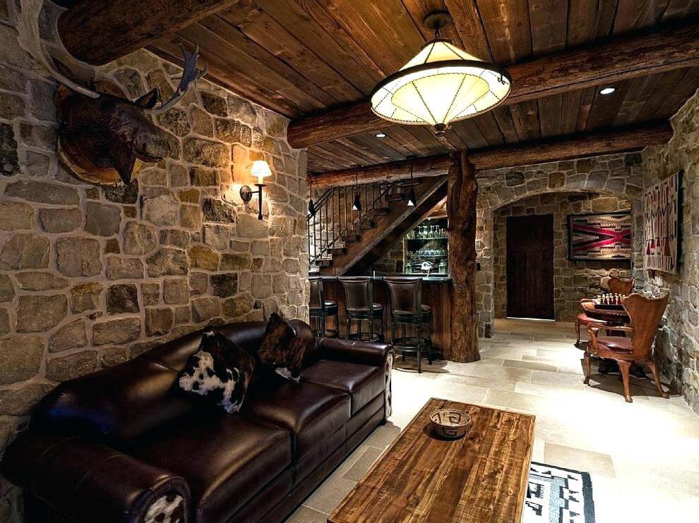 rustic homes interior