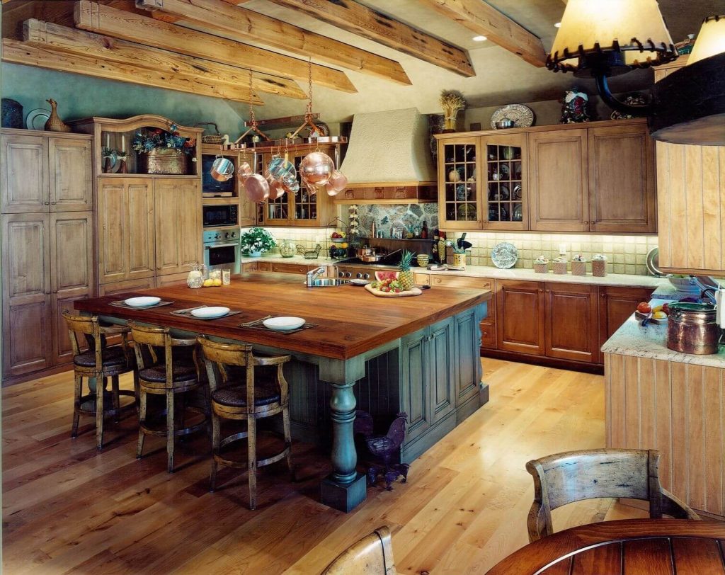 rustic homes interior