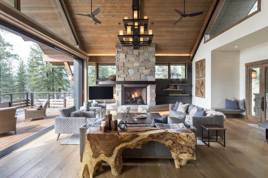 rustic homes interior