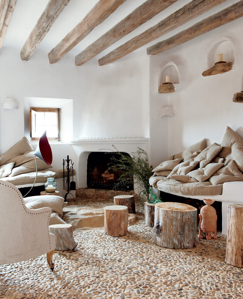 rustic homes interior