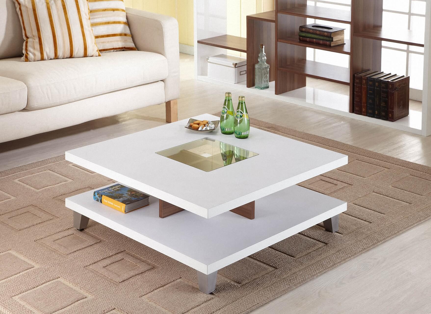 Wooden Center Table Design For Living Room