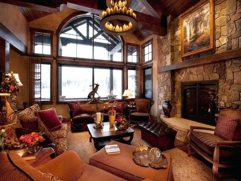 rustic homes interior