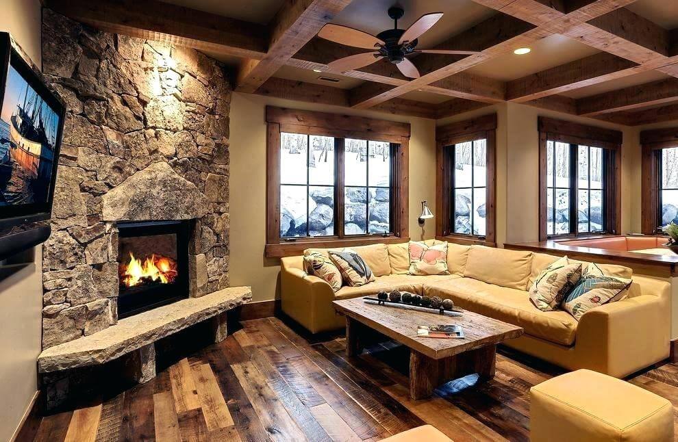 rustic homes interior