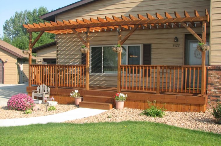 Front Porch Design Ideas, Wooden Front Deck Designs