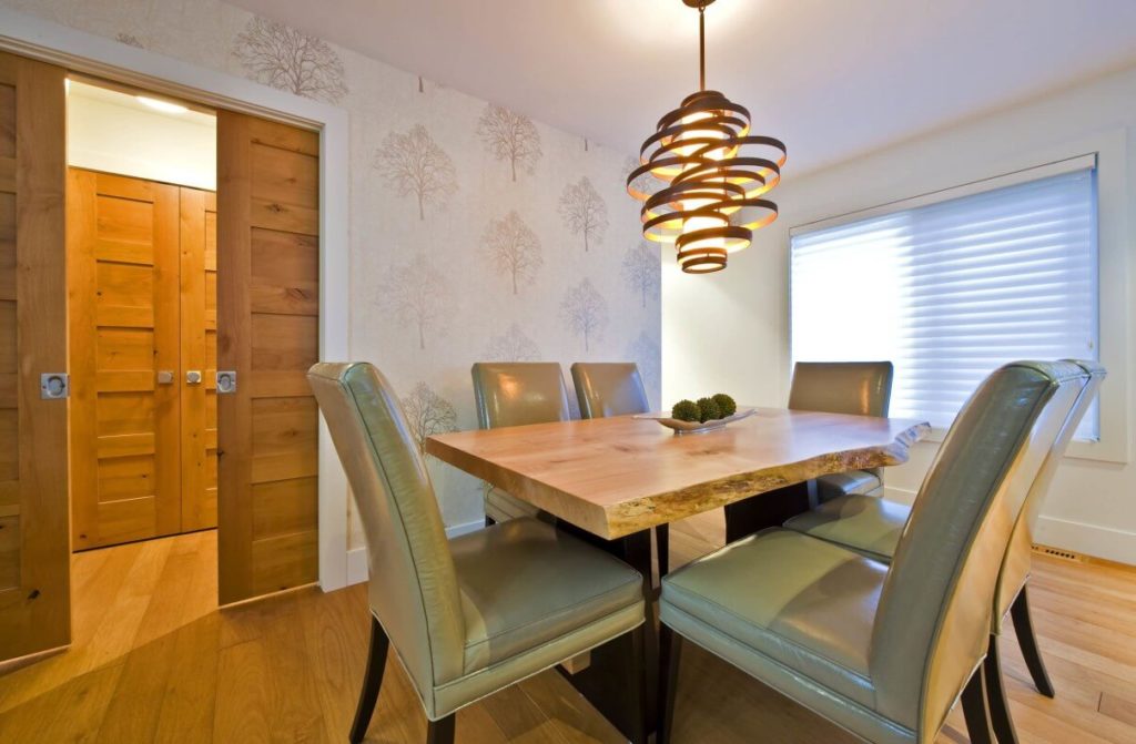 modern lighting for dining room