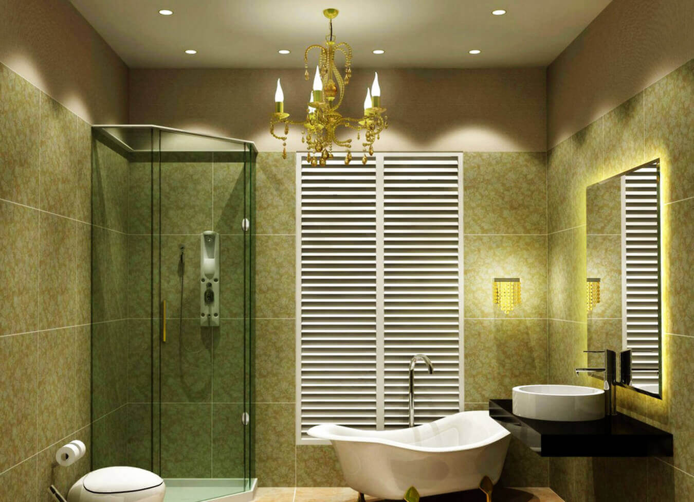 30+ Modern Bathroom Light Fixtures for Small Bathrooms