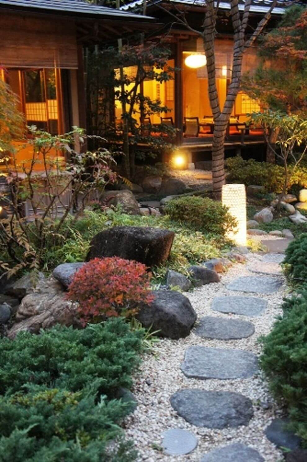 circular zen garden ideas