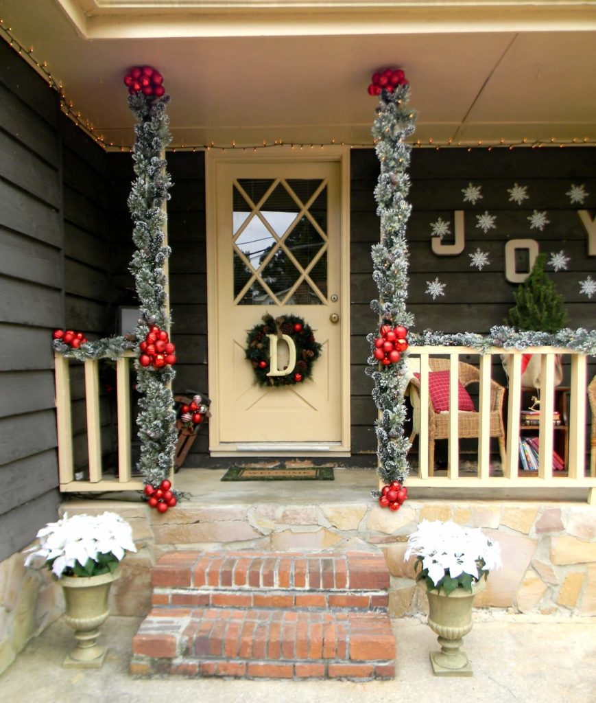 front porch christmas decor ideas