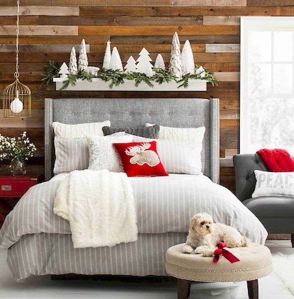 Top 30 Christmas Bedroom Decorations Ideas Taken From Pinterest   13.christmas Bedroom Decorations Ideas 