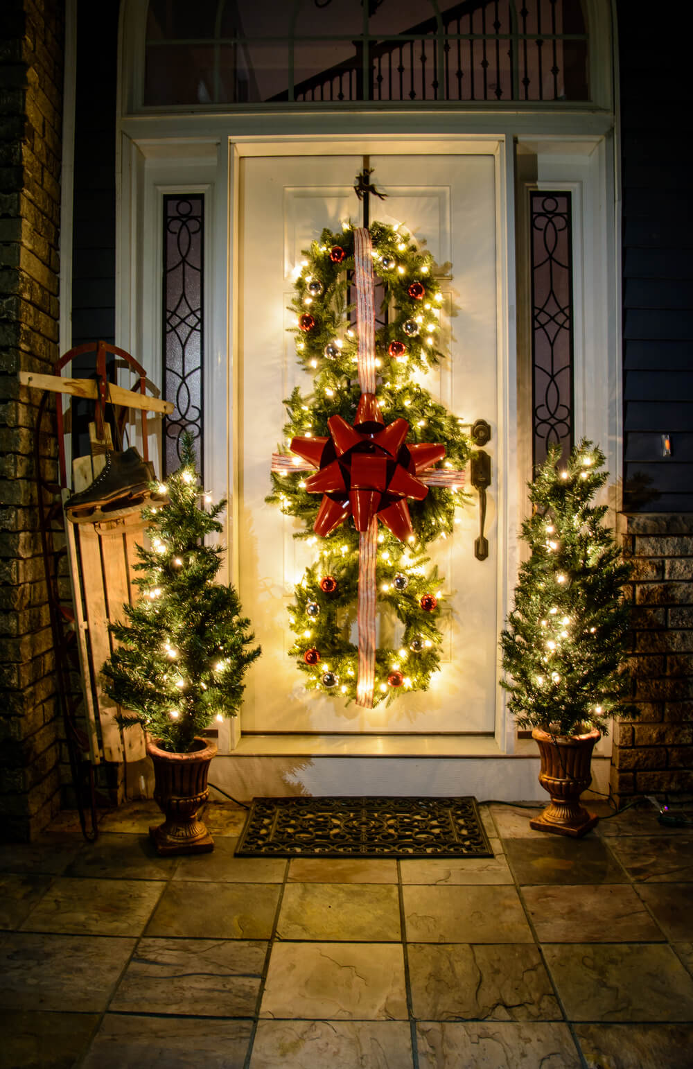 front porch christmas decor ideas