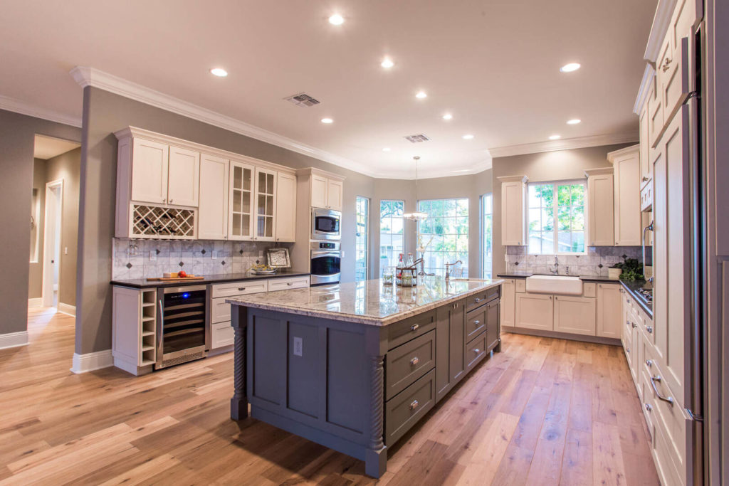 open concept kitchen