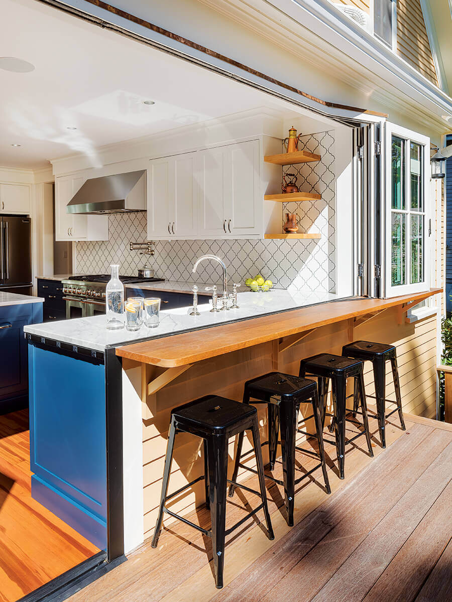 open concept kitchen