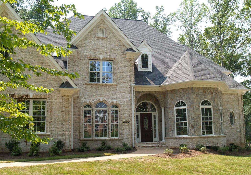 brick and stone homes