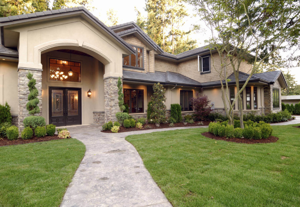 brick and stone homes