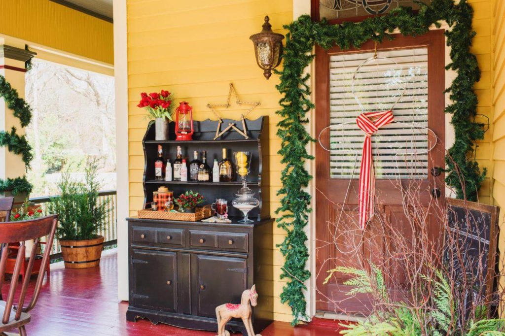 front porch christmas decor ideas