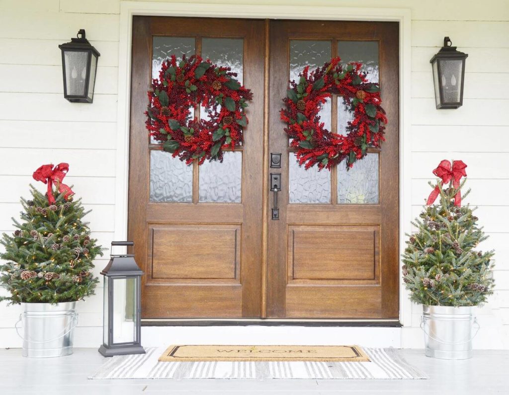 front porch christmas decor ideas