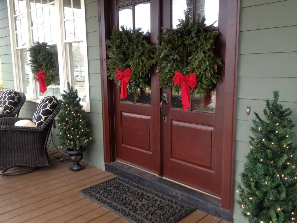 front porch christmas decor ideas