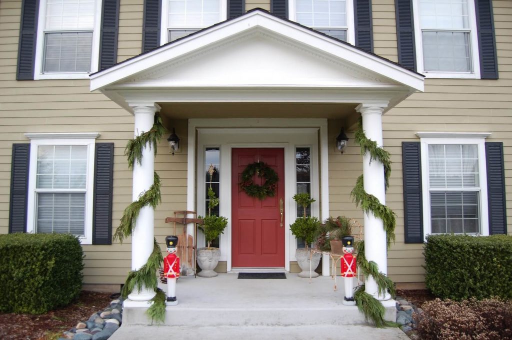 front porch christmas decor ideas