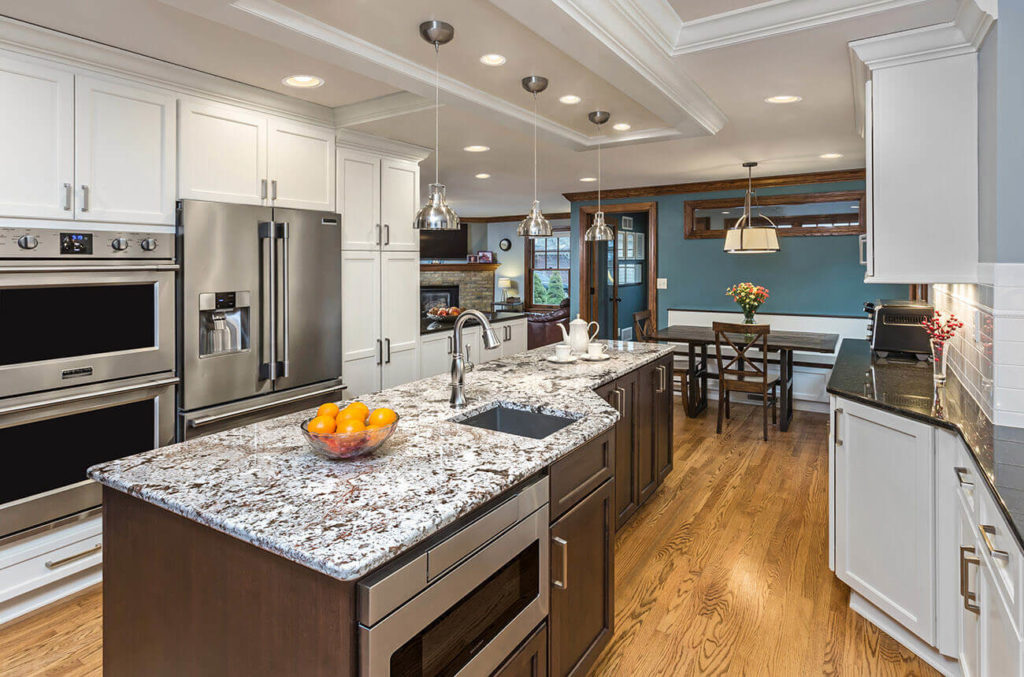 open concept kitchen