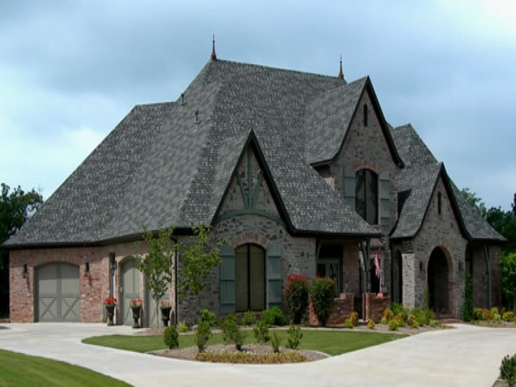 brick and stone homes