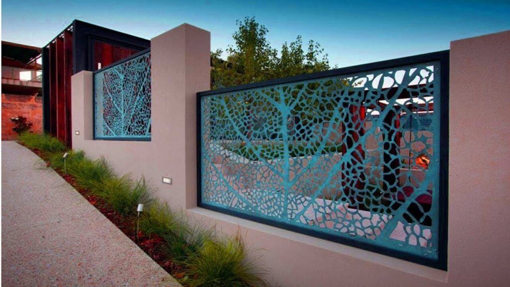 wall fence designs