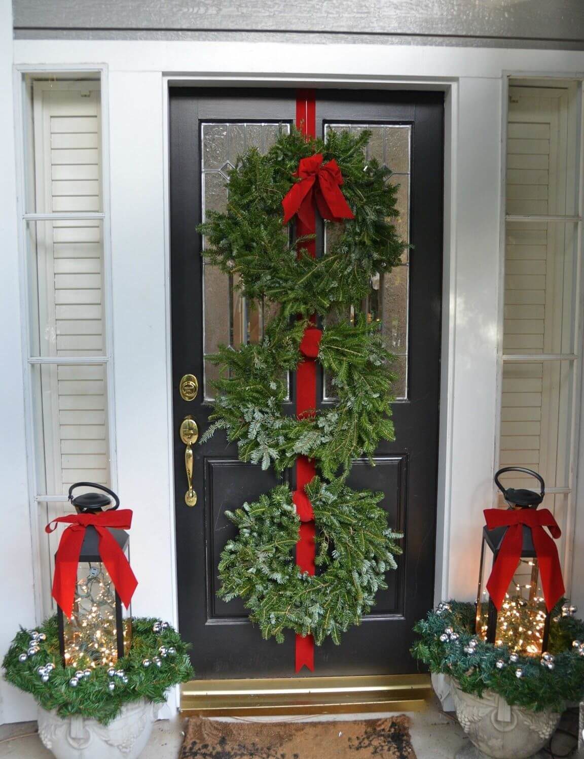 front porch christmas decor ideas