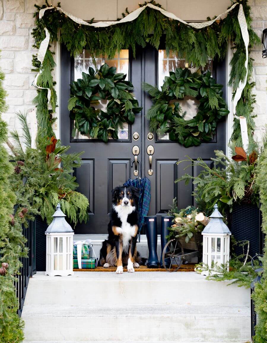 front porch christmas decor ideas