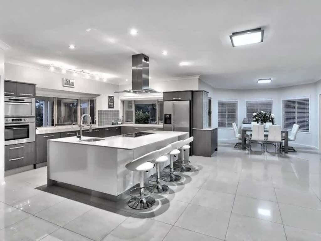 open concept kitchen